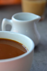 Coffee Cup and Creamer 1