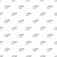 Seaweed pattern vector seamless repeating for any web design
