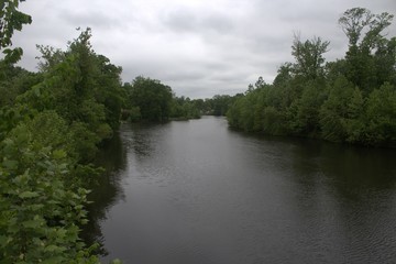 Obraz premium Stormy River