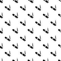 Cigar pattern vector seamless repeating for any web design