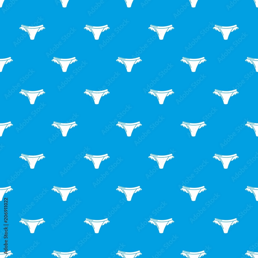 Poster underpants pattern vector seamless blue repeat for any use