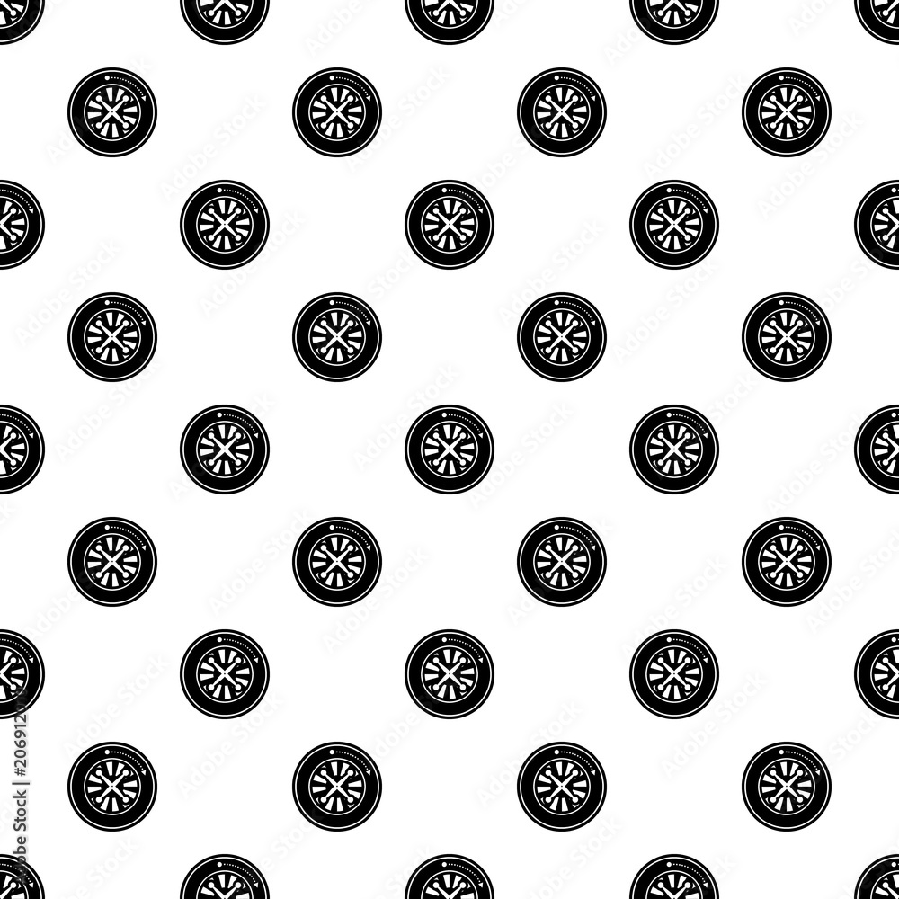 Poster roulette pattern vector seamless repeating for any web design