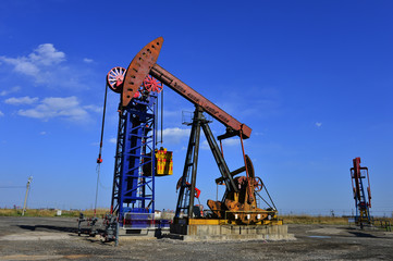 Fototapeta premium The oil pump