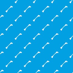 Broken bone pattern vector seamless blue repeat for any use
