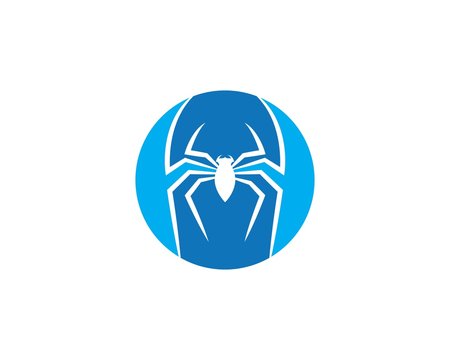 spider logo vector
