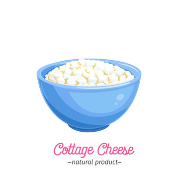 Vector Cottage Cheese Icon