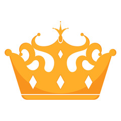 Golden crown icon