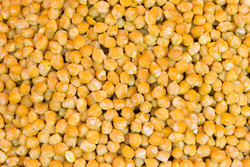 Famous Asian street food chick pea or in local called kacang kuda