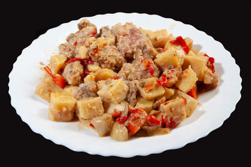 Roasted Meat With Potatoes