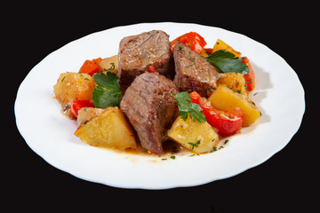 Roasted Meat With Potatoes