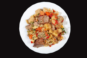 Roasted Meat With Potatoes