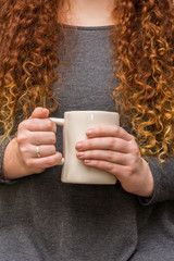 Coffee Cup in Hand
