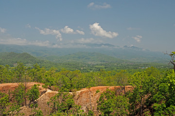 Scenic view of the summit of noon.