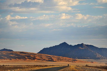 Namibia. Landscape in the evening