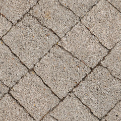 Seamless photo texture of pavement tile from natural stone