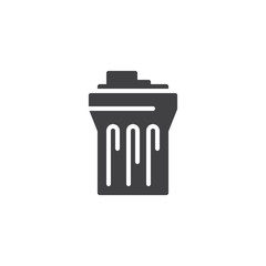 Beer mug vector icon. filled flat sign for mobile concept and web design. Lager drink glass simple solid icon. Symbol, logo illustration. Pixel perfect vector graphics