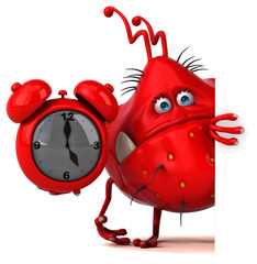 Fun germ - 3D Illustration