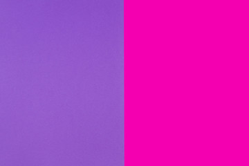 Two tone of pink and purple paper background