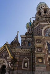 Fototapeta na wymiar Church of the Saviour on Spilled Blood, St Petersburg, Russia