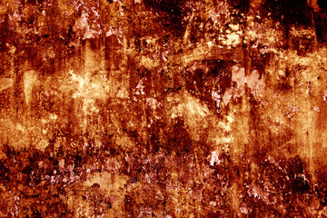 Blood Texture Background. Texture of  Concrete wall with bloody red stains. halloween. grunge wall.