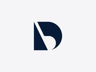 Letter D Alphabet Logo