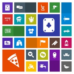 Modern, simple, colorful vector icon set with chinese, kid, sign, clothes, menu, bbq, king, grill, lunch, restaurant, sky, fashion, flag, cooking, meat, shipping, couple, flash, female, delivery icons