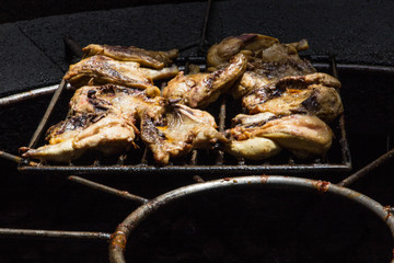 Pollo a la brasa volcanica