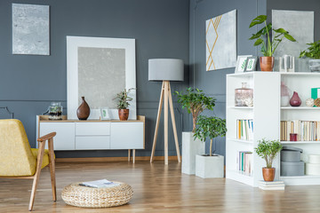 Lamp in the corner