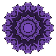 Vector mandala, Floral mandala. Oriental mandala. Vintage decorative elements. Vector illustration. It is super vector illustration.