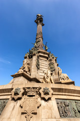 Column of Christopher Columbus - Barcelona Spain