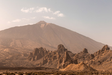 Fototapeta na wymiar Teide National Park, Tenerife, Canary Islands, Spain