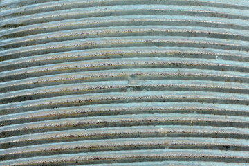corrugated rusty galvanized sheet