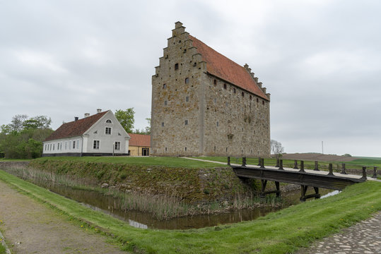 Historic building Glimmingehus in Sweden