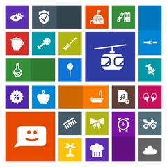 Modern, simple, colorful vector icon set with game, blue, suit, tool, laboratory, equipment, chat, beautiful, shovel, sky, medicine, shape, technology, bathroom, stroke, pin, repair, tie, drink icons