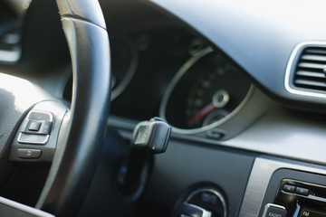 Fototapeta premium Car interior