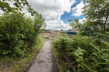 Fototapeta premium Path to railway