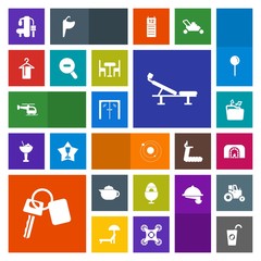 Modern, simple, colorful vector icon set with seat, clothing, exercise, key, system, music, hot, car, fireplace, easter, transport, file, hanger, home, space, fitness, door, auto, fruit, glass icons