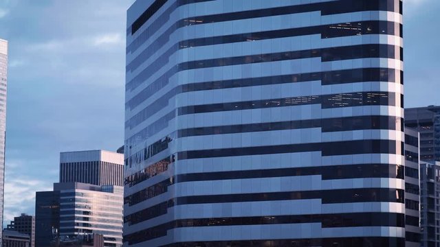 Corprate America Skyscraper Buidlings Background