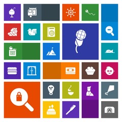 Modern, simple, colorful vector icon set with audio, child, music, clothing, baby, meal, kitchen, meat, christmas, modern, white, mic, restaurant, kid, element, food, warm, dessert, retro, sweet icons