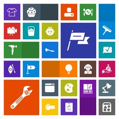 Modern, simple, colorful vector icon set with jump, parachuting, clothing, dessert, browser, money, kid, food, bear, nation, ball, extreme, sweet, footwear, projection, patriotism, sign, cake icons