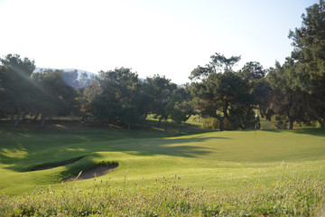 Golf ground course