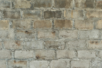 Brick texture with scratches and cracks