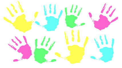 Fototapeta premium fun child hand