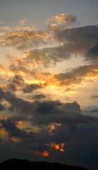 Brennender Himmel