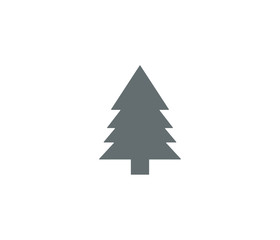 Obraz premium christmas tree icon