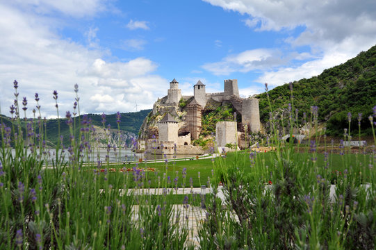 Meddieval fortress Golubac, Serbia