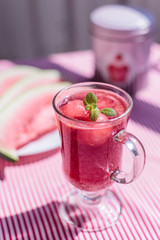 Watermelon fresh lemonade