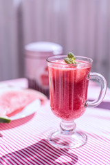 Watermelon fresh lemonade