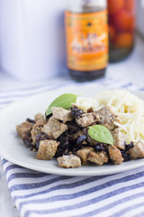 Pork with prunes
