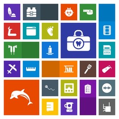 Modern, simple, colorful vector icon set with antenna, ink, music, signal, sky, desk, calligraphy, health, summer, nature, document, save, book, fire, science, black, library, wireless, data icons